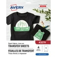 thumbnail image 3 of Avery Dark T-Shirt Transfers, 11" x 8 ½", for Inkjet Printers - 43279, 3 of 6