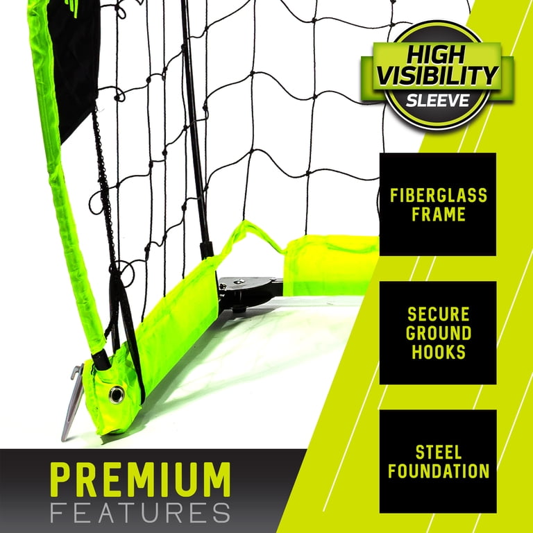 スポーツ・フィットネス MARVELOUS GOALS Franklin Sports Blackhawk Deluxe Soccer Goal - Pop up 6' x 4