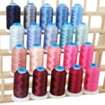 thumbnail image 7 of Threadart 20 Spool Polyester Embroidery Machine Thread Pink/Blue Colors | 1000M Spools 40wt | For Brother Babylock Janome Singer Pfaff Husqvarna Bernina Machines - 10 Sets Available, 7 of 7