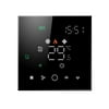 moobody Home Programmable Thermostat WiFi Smart Touchscreen Thermostat 2 Air Conditioner Controller 2 Wire Line Voltage Thermostat 95~240V with App and Voice Control for Heating and Cooling