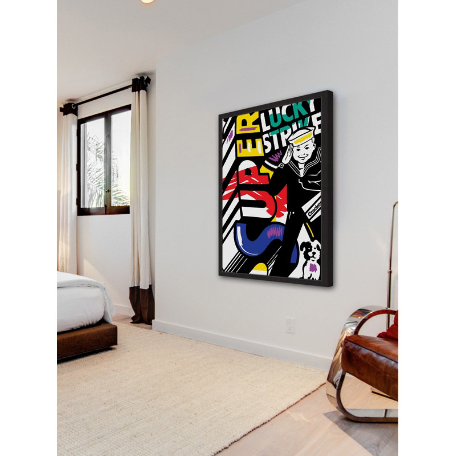 Marmont Hill "Super II" by Josh Ruggs Framed Painting Print