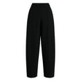 thumbnail image 5 of Scoop Women's Sweater Knit Barrel Pants, Sizes XS-XXL, 5 of 5