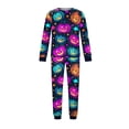 thumbnail image 6 of Matching Family Halloween Pajamas Set - 2026 Cute Ghost & Pumpkin Print Two-Piece Sleepwear Pjs - Family Matching Pajamas Soft Holiday Jumpsuit Loungewear for Family, 6 of 6