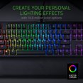 thumbnail image 2 of Razer BlackWidow Tournament Edition Chroma V2: Esports Gaming Keyboard - Ergonomic Wrist Rest - Tenkeyless Design - Razer Green Mechanical Switches (Tactile and Clicky), 2 of 7