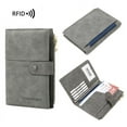 thumbnail image 3 of ZUTOYBO Passport and Card Holder for Women RFID Blocking Card Case Slim Travel Wallet Change Purse with Vaccine Card Slot, 3 of 9