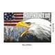 thumbnail image 3 of Xihbxyly Bandera Del Día de La Independencia, Diseño de Halcones Patrióticos, Fondo Fotográfico Grande, Poliéster Duradero, Fácil de Colgar, Decoración para Interiores y Exteriores, 90 X 150 Cm., 3 of 7