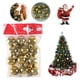 thumbnail image 4 of 12 bolas de Navidad de 3 cm para árbol de Navidad, adornos colgantes con purpurina, decoración para el hogar, regalo de Año Nuevo, 4 of 5