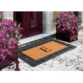 thumbnail image 3 of A1HC Natural Rubber & Coir 24x36 Monogrammed Doormat For Front Door, Anti-Shed Treated Durable Doormat for Outdoor Entrance, Heavy Duty, Low Profile, Easy to Clean, Long Lasting Front Porch Entry Rug, 3 of 7