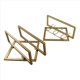 thumbnail image 1 of Upside Down Wine Rack Storage Organizer Wine Bottle Rack Gold, 1 of 5