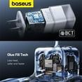 thumbnail image 4 of Baseus USB C Charger, Type-C Fast Charging Wall Charger PD 30W USB-C Compatible with iPhone, iPad, iWatch, White, 4 of 11