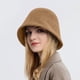 thumbnail image 4 of Sombreros de invierno para mujer, gorro de lana cálido, gorro de punto de oso para mujer, gorro de mujer, 4 of 4