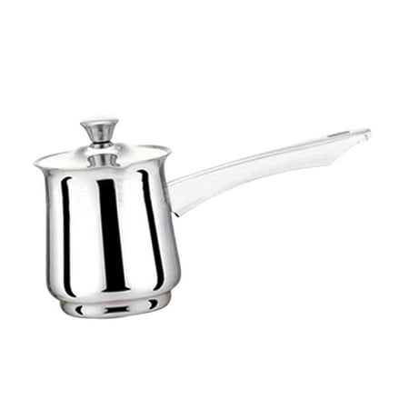 

Almencla Coffee Pot Teapot Coffee Heating Melting Milk Pot for Travel Camping Kitchen 1080ML
