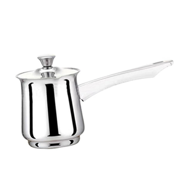 jifeng Coffee Pot Easy to Clean Tea Kettle Milk Warmer Pot for Camping Home Kitchen 1080ML
