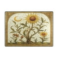 thumbnail image 3 of Sunflower 80''x58'' Extra Large Plush Memory Foam Rug, Soft, Absorbent, Non Slip, 3 of 7