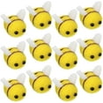 thumbnail image 1 of 12 Pieces Wool Felt Bee Mini Crafts Bee for Craft Scrapbooking DIY Decoration, 1 of 7