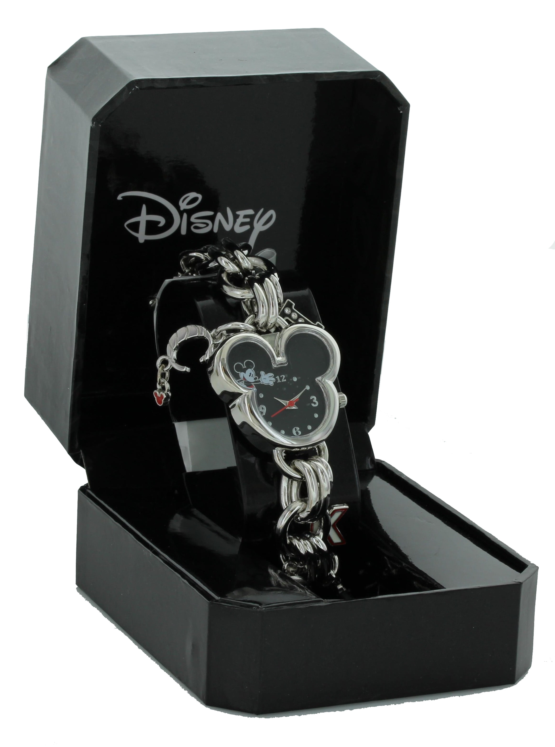 Disney Mickey Mouse Shaped Dial Charm Bracelet cute charming