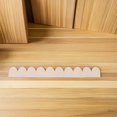 thumbnail image 3 of 6 piezas de molduras de madera: borde festoneado sin terminar para manualidades - Borde decorativo para estante de armario de pared para decoración de interiores, 3 of 6