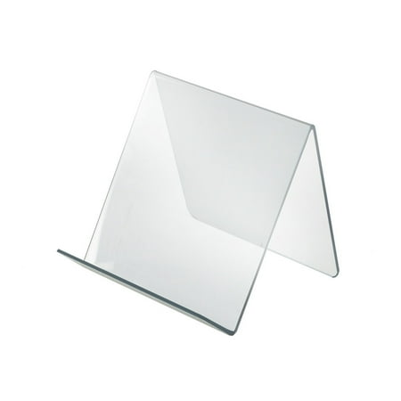 UPC: 0794504973839 | Azar Displays 515430 7 W x 7.5 D x 6.5 H Easel Display. Front Lip: 1.75 H  10-Pack
