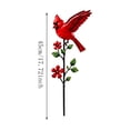 thumbnail image 3 of Metal Cardinal Garden Stake, Decorative Red Bird Yard Art Weather Resistant Garden Accent Ornament, Flower Pot Patio Lawn Decor for Garden Courtyard Porch Bird Lovers, 3 of 7