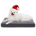 thumbnail image 1 of Cama impermeable para perros KSIIA Rose Velvet para perros medianos, 1 of 6
