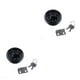 thumbnail image 4 of Kenally Chrome 2 Flush Pull Pestillo para RV Boat Deck Hatch 1/4 Door negro 2piezas, 4 of 6