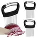 thumbnail image 3 of ColoMX 3 soportes para cortar cebolla de acero inoxidable, herramienta para picar frutas y verduras, ablandador de carne, soporte para picar cebolla para cortar en cubitos., 3 of 7