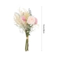 thumbnail image 2 of unbranded 1Ud Ramo De Flores Artificiales Rosa Para Decorar , Bodas Y Fotografías, 2 of 8