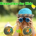 thumbnail image 4 of Kids Binoculars Shock Proof Toy Binoculars Set For Boys Girls Bird Watching Educational Learning Hunting Hiking Birthday Presents, 4 of 5
