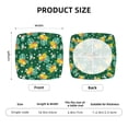 thumbnail image 6 of Balery Tropical Fruit Stretch Couch Cushion Covers, Individual Sofa Cushion Covers, Soft Chair Sofa Seat Cushion Slipcover with Elastic Bottom Milk Silk-16.9in, 6 of 9