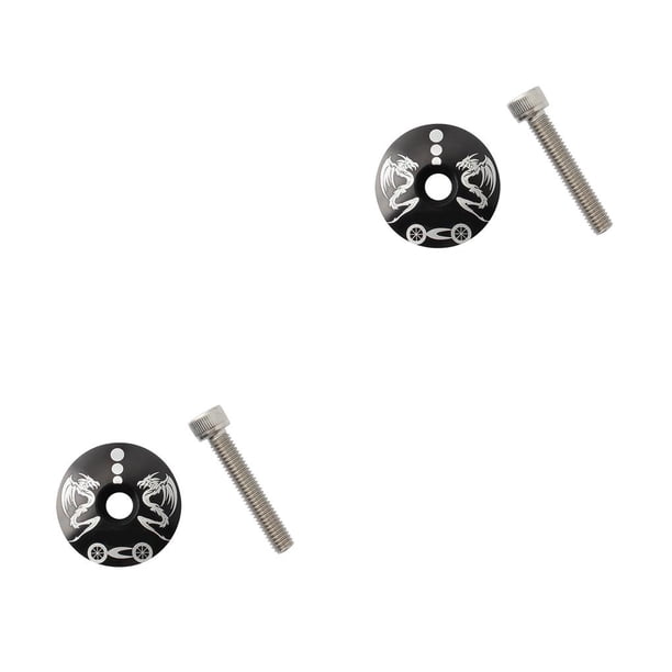Naiovety MUQZI, cubierta de auriculares con cojinete de bicicleta de montaña, juego de cuencos de aleación de aluminio, tapa de Type2 NO2