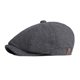 thumbnail image 1 of Sombrero octogonal de estilo europeo y americano para hombre, con patrón de espiga, sombrero progresivo retro británico, sombrero literario juvenil con lengua de pato, sombrero de vendedor, 1 of 6