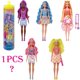 thumbnail image 1 of Muñeca Barbie Original, serie Neon Tie-Dye con estampado Tie-Dye, cambio de Color, sorpresa, juguetes para niños, regalo arcoíris Fivean unisex, 1 of 2