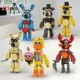 thumbnail image 5 of 315pcs Creative Horror Game Toys, Bear Assembly Splicing Building Blocks Toy, Hand-made Model, Birthday Gift, Christmas Gift, Cartoon Mini Action Figure Toy Ornament, 5 of 5