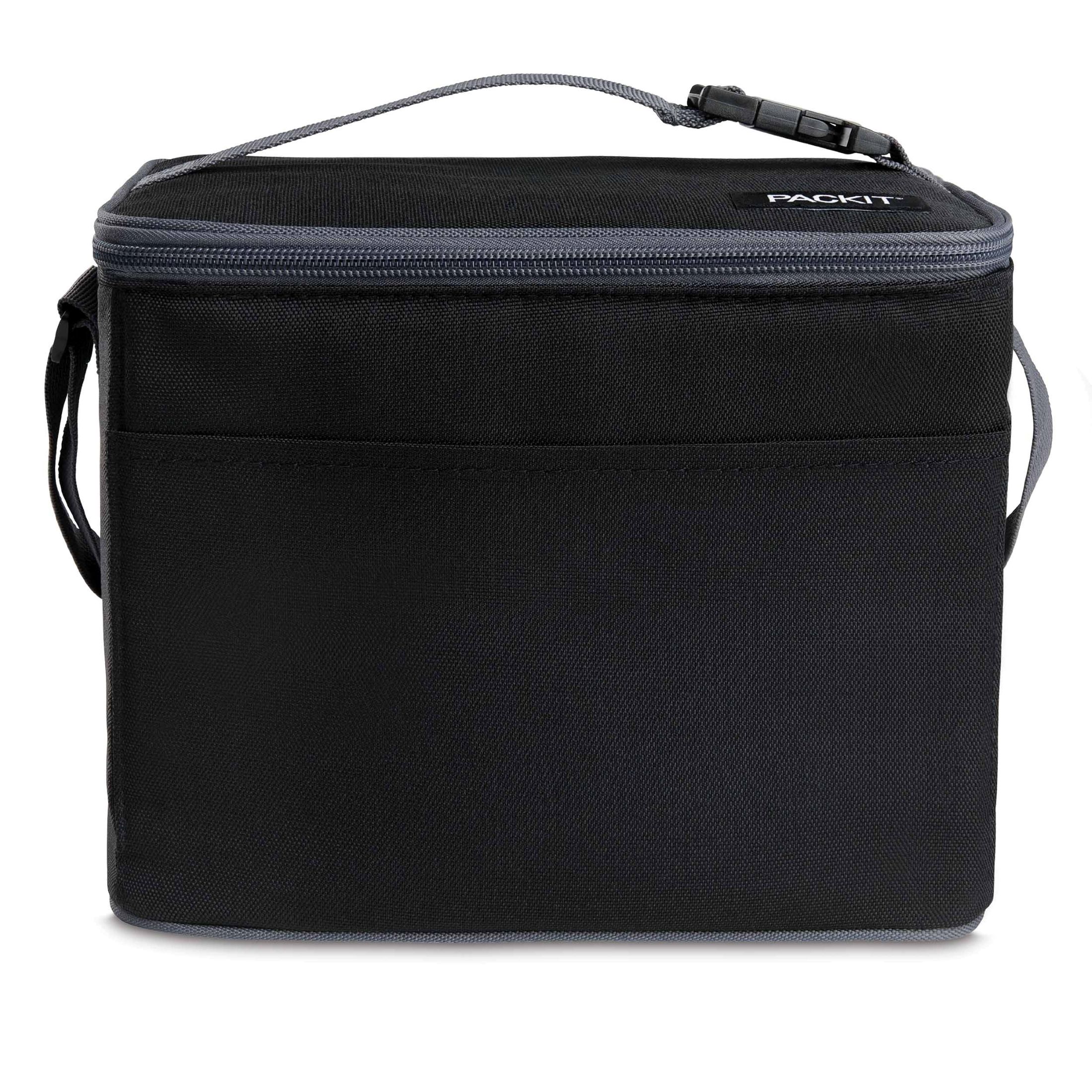 PackIt Freezable Lunch Cooler Bag, Black, 9 Can Capacity photo 3