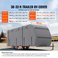 thumbnail image 2 of KFFKFF Camper Protection, 30-33 ft, Quadruple Layer Non-Woven Material, Weatherproof, Tear-Resistant Class A Motorhome Shield, Includes Carry Bag, Repair Kits, Securing Straps, and Wheel Guards, 2 of 9