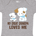 thumbnail image 4 of Inktastic My Great Grandpa Loves Me Boys Grandson Boys Baby Bodysuit, 4 of 5