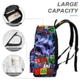 thumbnail image 6 of Geometry Dash Leisure Backpack 3D Printing Cute School Backpacks Outing Hiking Bag Travel Bag Daypack, 6 of 8