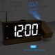 thumbnail image 5 of Reloj despertador con proyección de radio LED, despertador digital, temporizador de apagado automático ajustable (enchufe de la UE de 100 a 240 V), 5 of 10