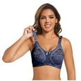 thumbnail image 3 of Ltctricy Women's Push up Lace Bras Wireless Lightly Lined Support Lift up Full Coverage Bralettes Plus Size Bras, 3 of 6