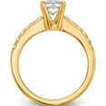 thumbnail image 2 of 14K Yellow Gold 14Ky True Origin Lab Grown Diamond Vs/Si, D E F, Semi-Mount Engagement Rin (Size 7) Made In India rm2643e-100-yld, 2 of 5