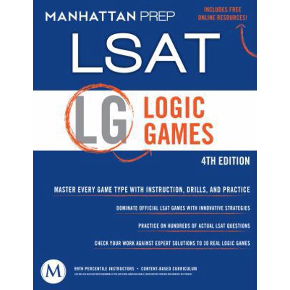 Pre-Owned Logic Games: LSAT Strategy Guide, 4th Edition (Paperback) 1937707741 9781937707743
