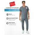 thumbnail image 5 of Hanes Men's Comfort Fit Scrubs Drawstring Jogger Pants, Sizes up-to 3X, 5 of 8