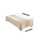 thumbnail image 3 of Mantel rectangular de lino texturizado, impermeable, antiderrames, lavable, antiarrugas, ideal para cumpleaños, primavera y verano. Medidas: hasta 101 x 160 cm., 3 of 6