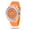Orange, variant on Stylish LED Fluorescent Couple Watch Accurate Time Clear Reading Luminous Display Comfortable to Wear Watch