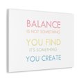 thumbnail image 2 of Inspirational Wall Art Create Balance Motivation Wall Decor for Home Office Gym Inspiring Success Quote Print Ready to Hang Unframed, 2 of 17
