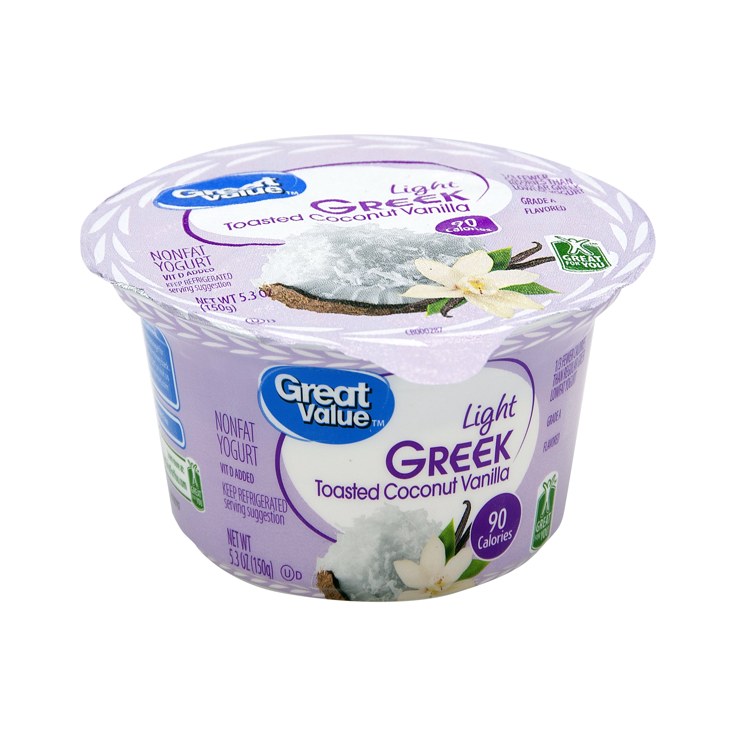 Great Value Light Greek Nonfat Yogurt Nutrition Facts Besto Blog