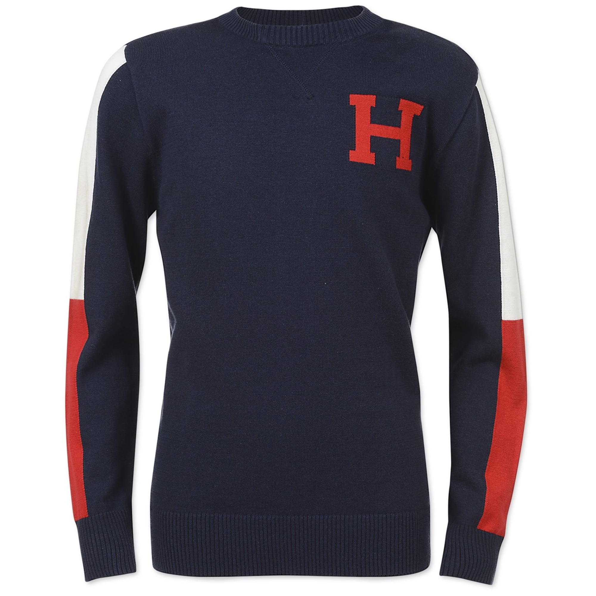 Tommy Hilfiger Tommy Hilfiger Boys Signature Pullover Sweater, blue