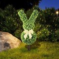 thumbnail image 4 of Yingyy Weather Resistant Garden Bunny Plug For Indoor is for And Outdoor Green Rabbit Shape, 4 of 6