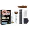 thumbnail image 1 of Conjunto De Crema Para Cejas Juego de modelado de cejas 2 en 1, portátil, conveniente para maquillaje de mujer (marrón oscuro), 1 of 8