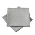 thumbnail image 2 of Home Soft Things Milliken Plush Throw Pillow Covers 2 Piece Set - Silver - 26" x 26", 2 of 4